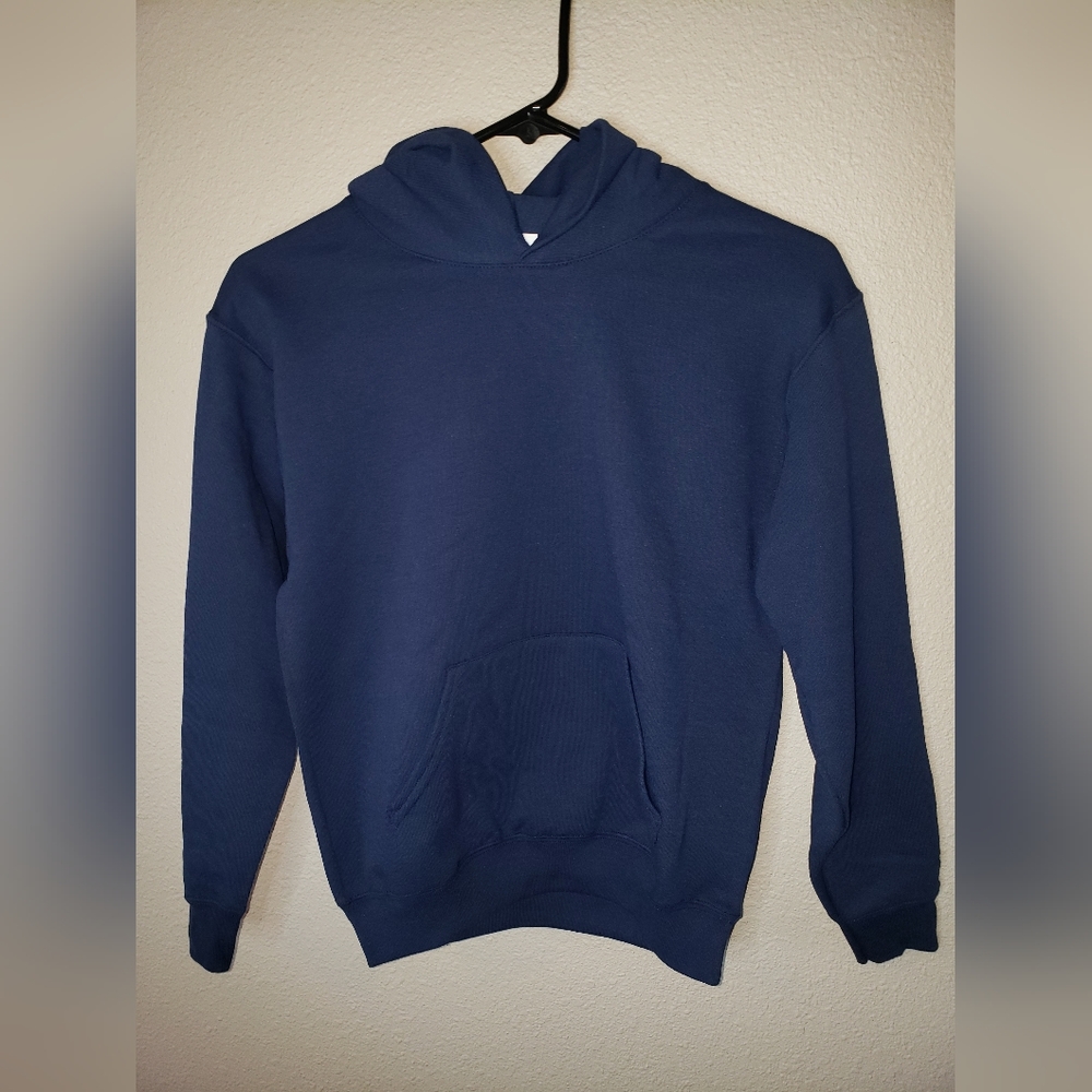 Hanes Navy Hooded Sweatshirt